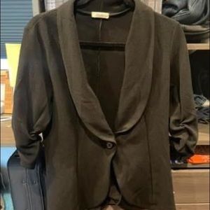 Black 1 button blazer